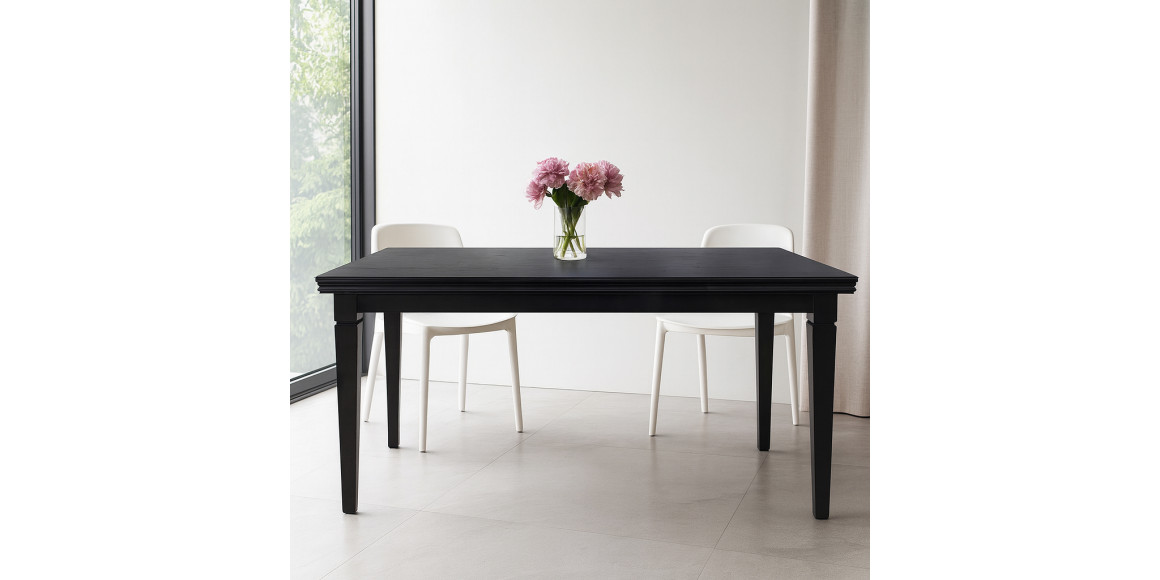 Dining table HOBEL MILANO DT (100X190X270) CHOCOLATE PIGMENT (1) 