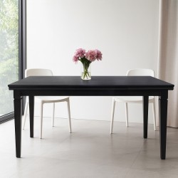Dining table HOBEL MILANO DT (100X190X270) CHOCOLATE PIGMENT (1) 