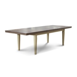 Dining table HOBEL MILANO DT (100X190X270) GREY BEIGE/OAK PIGMENT (1) 