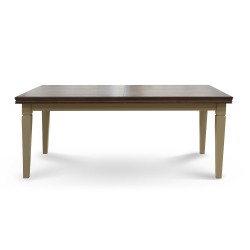 Dining table HOBEL MILANO DT (100X190X270) GREY BEIGE/OAK PIGMENT (1) 