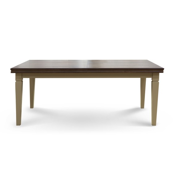 Dining table HOBEL MILANO DT (100X190X270) GREY BEIGE/OAK PIGMENT (1) 