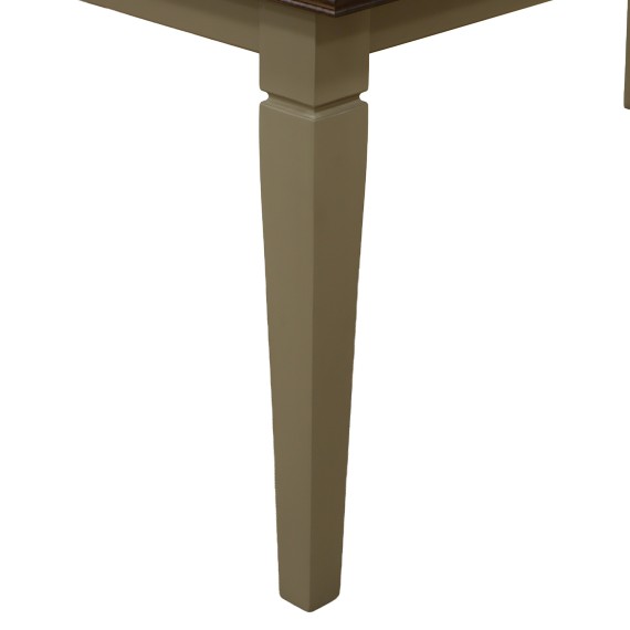 Dining table HOBEL MILANO DT (100X190X270) GREY BEIGE/OAK PIGMENT (1) 