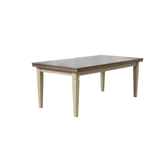 Dining table HOBEL MILANO DT (100X190X270) GREY BEIGE/OAK PIGMENT (1) 
