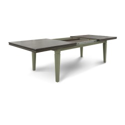 Dining table HOBEL MILANO DT (100X190X270) GREY/BROWN PIGMENT (1) 