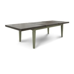 Dining table HOBEL MILANO DT (100X190X270) GREY/BROWN PIGMENT (1) 