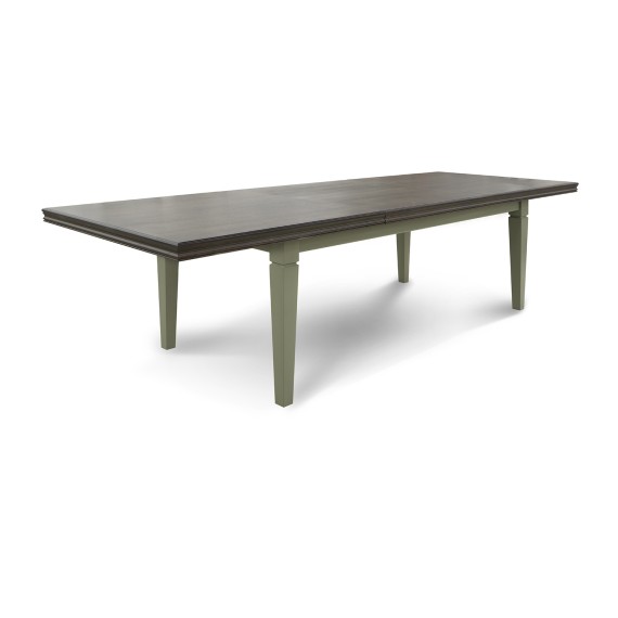 Обеденный стол HOBEL MILANO DT (100X190X270) GREY/BROWN PIGMENT (1) 