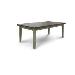 Dining table HOBEL MILANO DT (100X190X270) GREY/BROWN PIGMENT (1) 