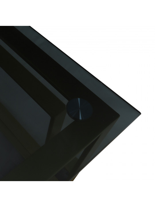 Սուրճի սեղան HOBEL MIRAGE GOLD METAL/BLACK GLASS (1) 