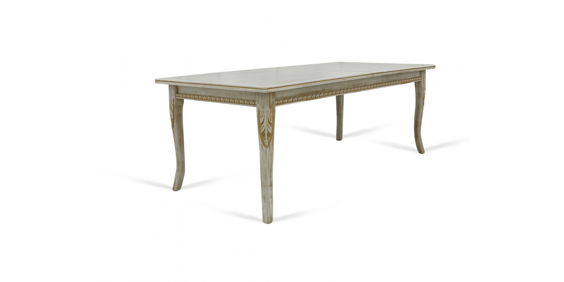 Ճաշասեղան HOBEL NIKA DT-136 P (100x200x240) ANTIK GOLD (1) 