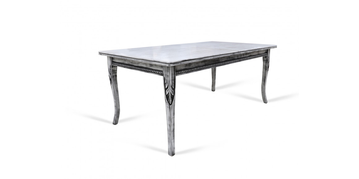 Ճաշասեղան HOBEL NIKA DT-136 P (100x200x240) ANTIK GRAY (1) 