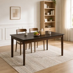 Обеденный стол HOBEL SOMA DT (90X160X200) BROWN PIGMENT (1) 