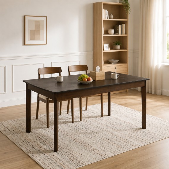 Обеденный стол HOBEL SOMA DT (90X160X200) BROWN PIGMENT (1) 