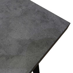 Обеденный стол HOBEL UNO METAL BLACK/K539 (1) 