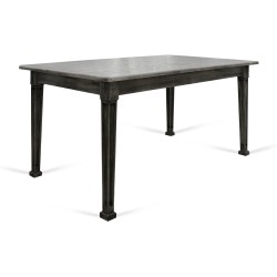 Обеденный стол HOBEL X63 DT (90X160X200) ANTIK GREY(1) 