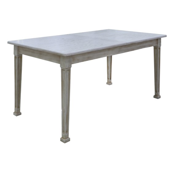 Dining table HOBEL X63 DT (90X160X200) ANTIK GOLD (1) 