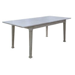 Обеденный стол HOBEL X63 DT (90X160X200) ANTIK GOLD (1) 