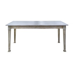 Обеденный стол HOBEL X63 DT (90X160X200) ANTIK GOLD (1) 