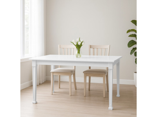Dining table HOBEL X63 DT (90X160X200) WHITE (1) 