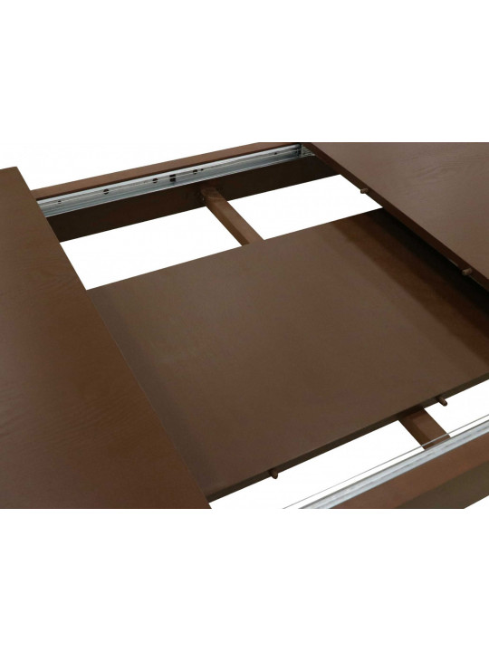 Обеденный стол VEGA X64 WAVY (90X160X200) BROWN EMAL (1) 
