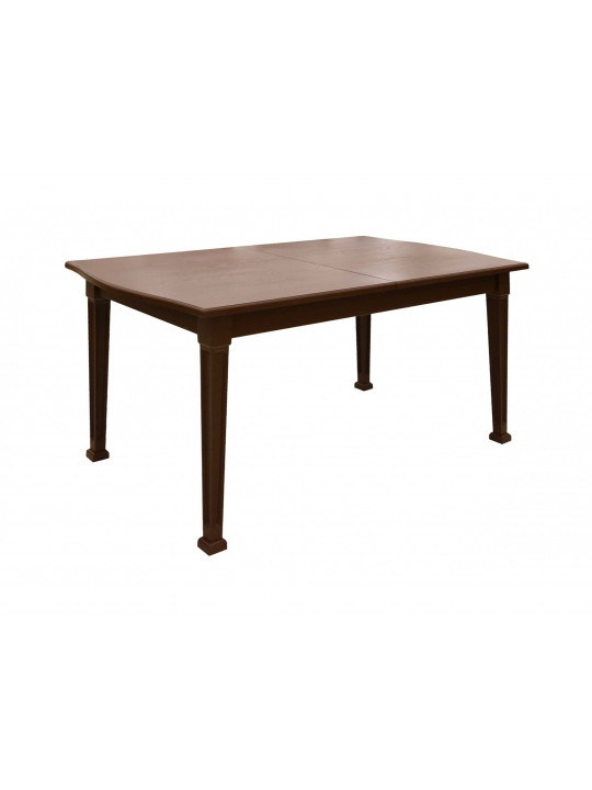 Обеденный стол VEGA X64 WAVY (90X160X200) BROWN EMAL (1) 