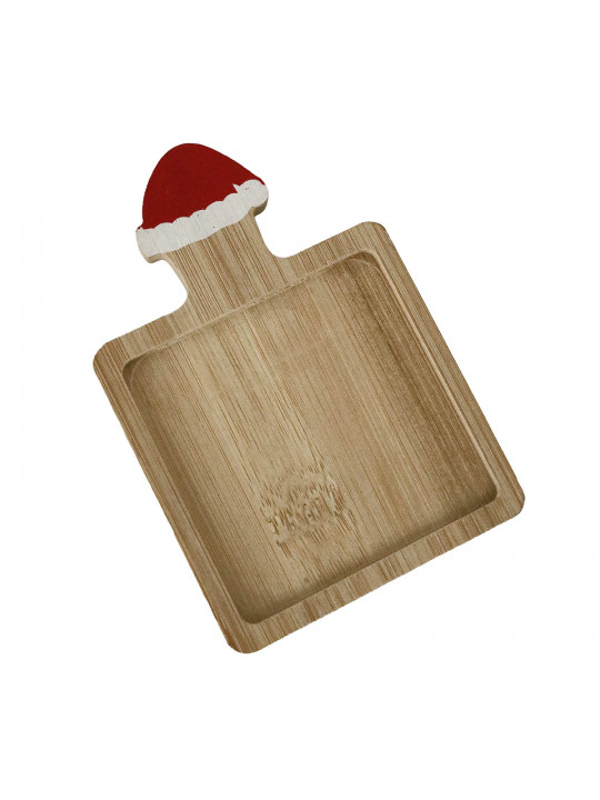 Տարա KOOPMAN 278001130 SERVING SET ON TRAY XMAS 3PCS BAMBOO (490498)