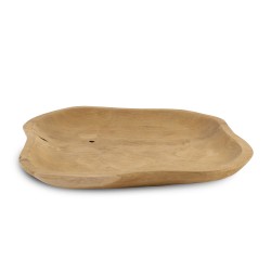 Тара KOOPMAN J11301440 BOWL TEAK ROOT WOOD 35x30CM (335044)