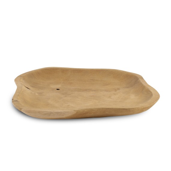Bowl KOOPMAN J11301440 BOWL TEAK ROOT WOOD 35x30CM (335044)
