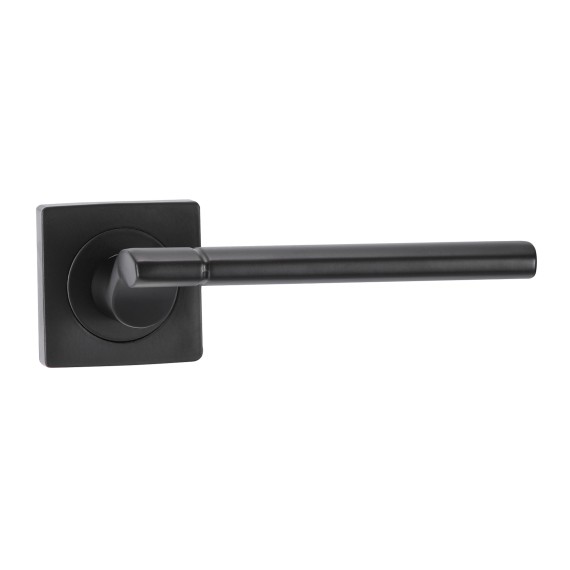 Door handle VANTAGE V06BL-2 AL (ЧЕРНЫЙ) 