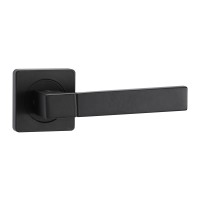Door handle VANTAGE V07BL-2/BL AL (ЧЕРНЫЙ) 