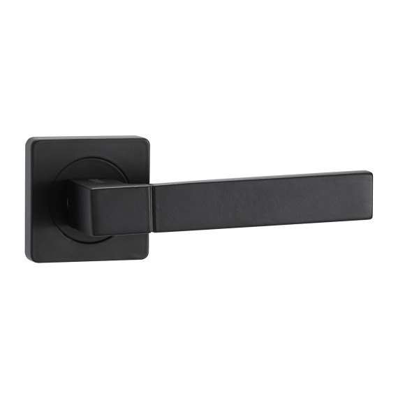 Door handle VANTAGE V07BL-2/BL AL (ЧЕРНЫЙ) 