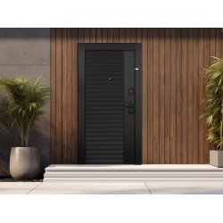 Entrance doors ESTET LOFT 15.1 960*2050 BLACK MUAR LEFT 