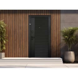 Entrance doors ESTET LOFT 15.1 960*2050 BLACK MUAR RIGHT 