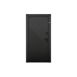 Entrance doors ESTET FLAGMAN 40 960*2050 BLACK MUAR LEFT 