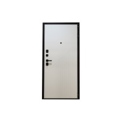 Entrance doors ESTET FLAGMAN 40 960*2050 BLACK MUAR LEFT 
