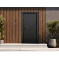 Entrance doors ESTET FLAGMAN 40 960*2050 BLACK MUAR RIGHT 