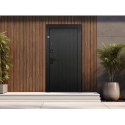 Entrance doors ESTET FLAGMAN 44 960*2050 BLACK MUAR RIGHT 