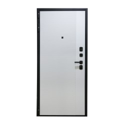 Entrance doors ESTET MUSTANG B 2050, 960 BLACK MUAR RIGHT 