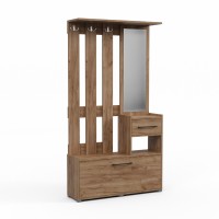 Гарнитур для прихожей HOBEL C.RACK N03 UZ-819 BLACK K004 (4) 