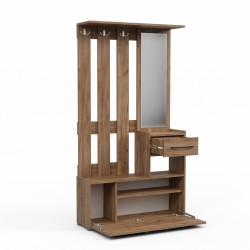 Гарнитур для прихожей HOBEL C.RACK N03 UZ-819 BLACK K004 (4) 