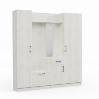 Гарнитур для прихожей HOBEL X128 UZ-819 BLACK ORMA 144 (7) 