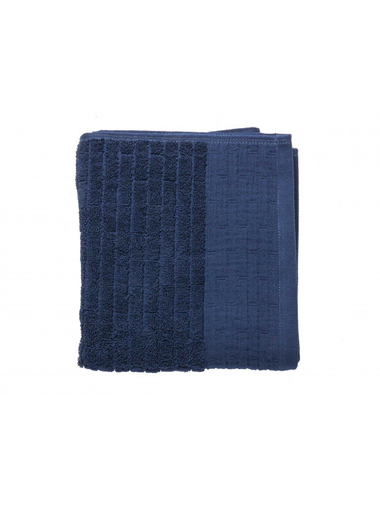 Face towel RESTFUL NAVY BLUE PEONY 500GSM 50X90 
