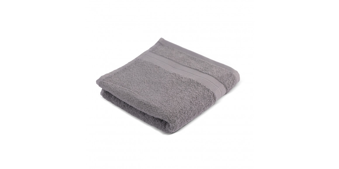 Face towel VETEXUS VDS 380GSM 50X90 GREY (078631) 