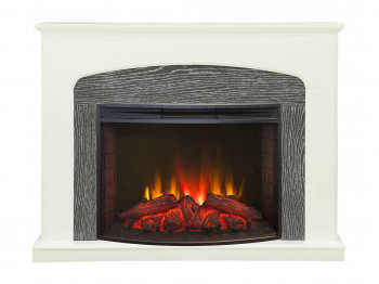 Portal for fireplace HOBEL BAROCCO 3020W ANTIC GREY (1) 