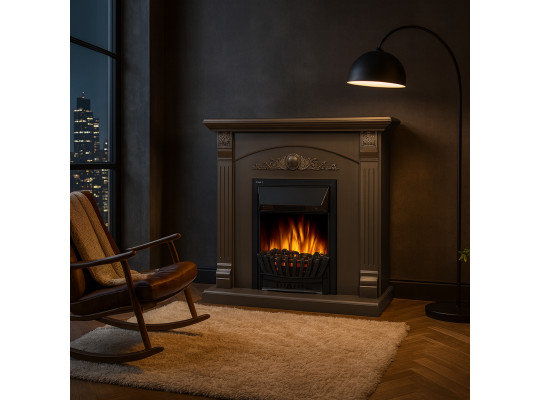 Բուխարու դեկորատիվ շրջանակ HOBEL FB-1020W BROWN (1) 
