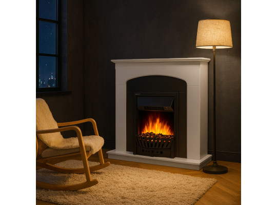 Բուխարու դեկորատիվ շրջանակ HOBEL VALENCIA 10 WH/GY (1) 