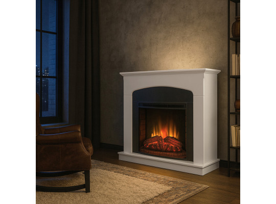 Բուխարու դեկորատիվ շրջանակ HOBEL VALENCIA 25 WH/GY  (1) 