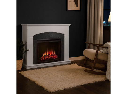 Բուխարու դեկորատիվ շրջանակ HOBEL VALENCIA 25 WH/GY/P (1) 