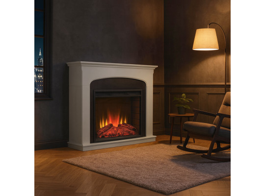 Բուխարու դեկորատիվ շրջանակ HOBEL VALENCIA 30 WH/GY (1) 