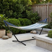 Ցանցաճոճ KOOPMAN 200X150CM BLUE STRIPE (X39500520)