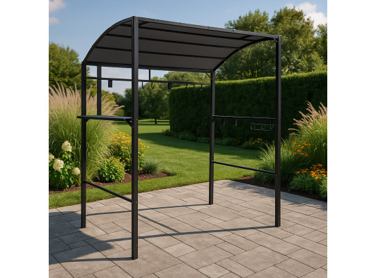 Այգու տաղավար KOOPMAN BBQ TENT CHARCOAL GREY (DW8100540)